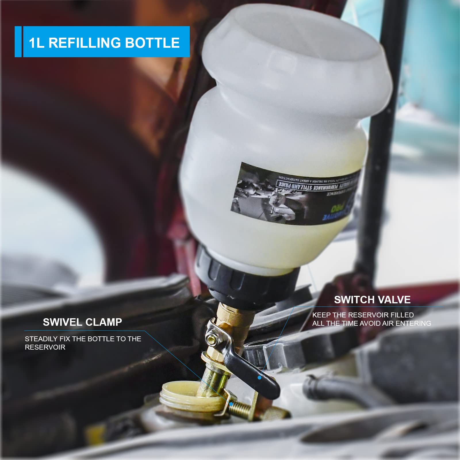 SMOTIVEPRO durable corrosion-resistant plastic construction resists wear in workshops.