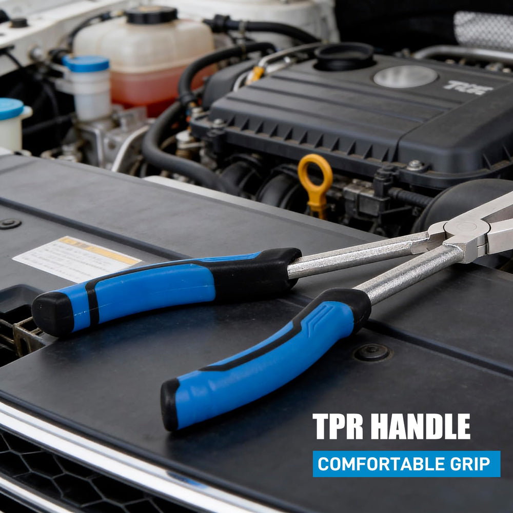 SMOTIVEPRO non-slip TPR handle offers comfort and control even in oily environments.