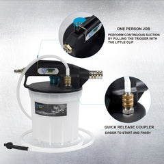 SMOTIVEPRO universal hoses and 17 ports fit most brake systems for flexibility.