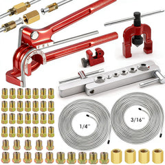 smseace brake line kit setup shows complete system for straightforward installation
