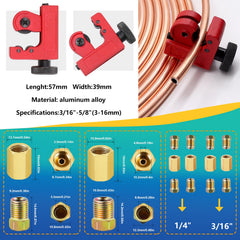 smseace single flare tool enables compatible flare sizes with ease