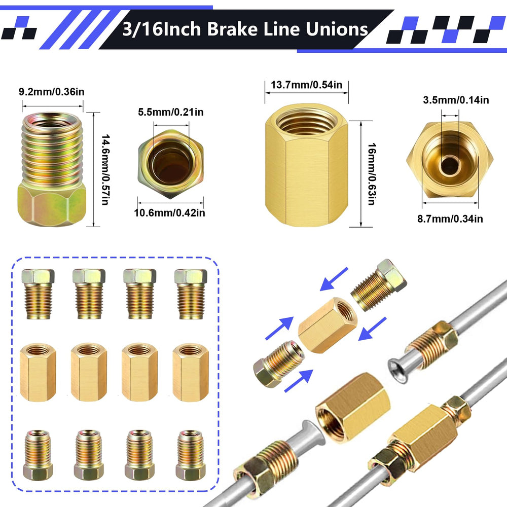 smseace zinc-plated brake line showing corrosion resistance