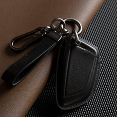 Smyfob BMW Key Fob Cover leather lanyard attachment, handy keychain on the go.