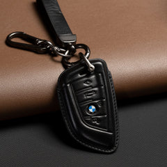 Smyfob BMW Key Fob Cover leather outer case, seamless fit protects your fob.