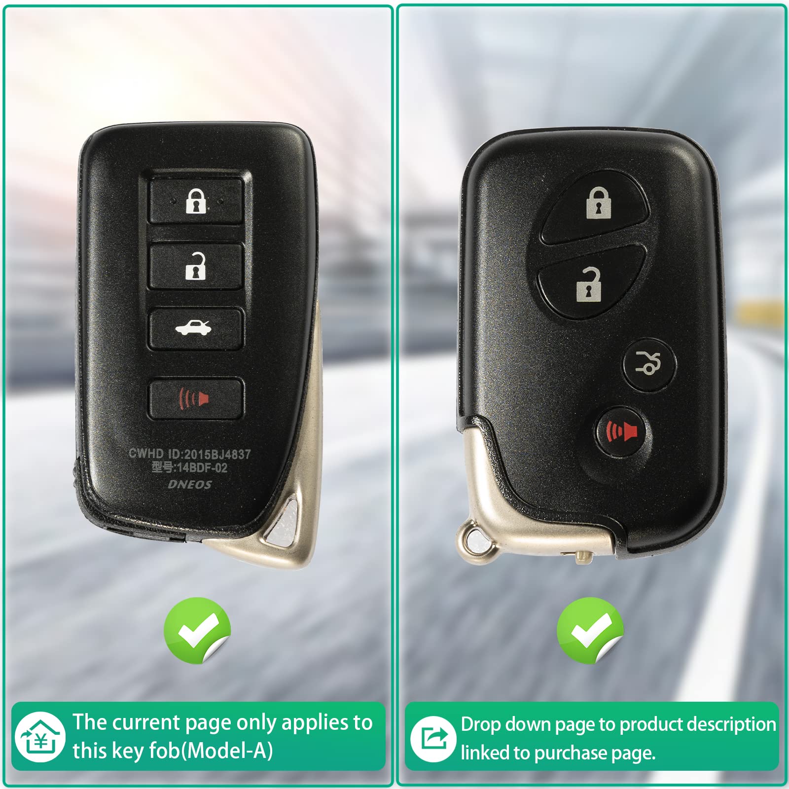 Smyfob Lexus set offers cohesive, stylish car key protection