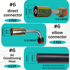 SMZTools 90-degree fittings enabling flexible routing around tight engine bays
