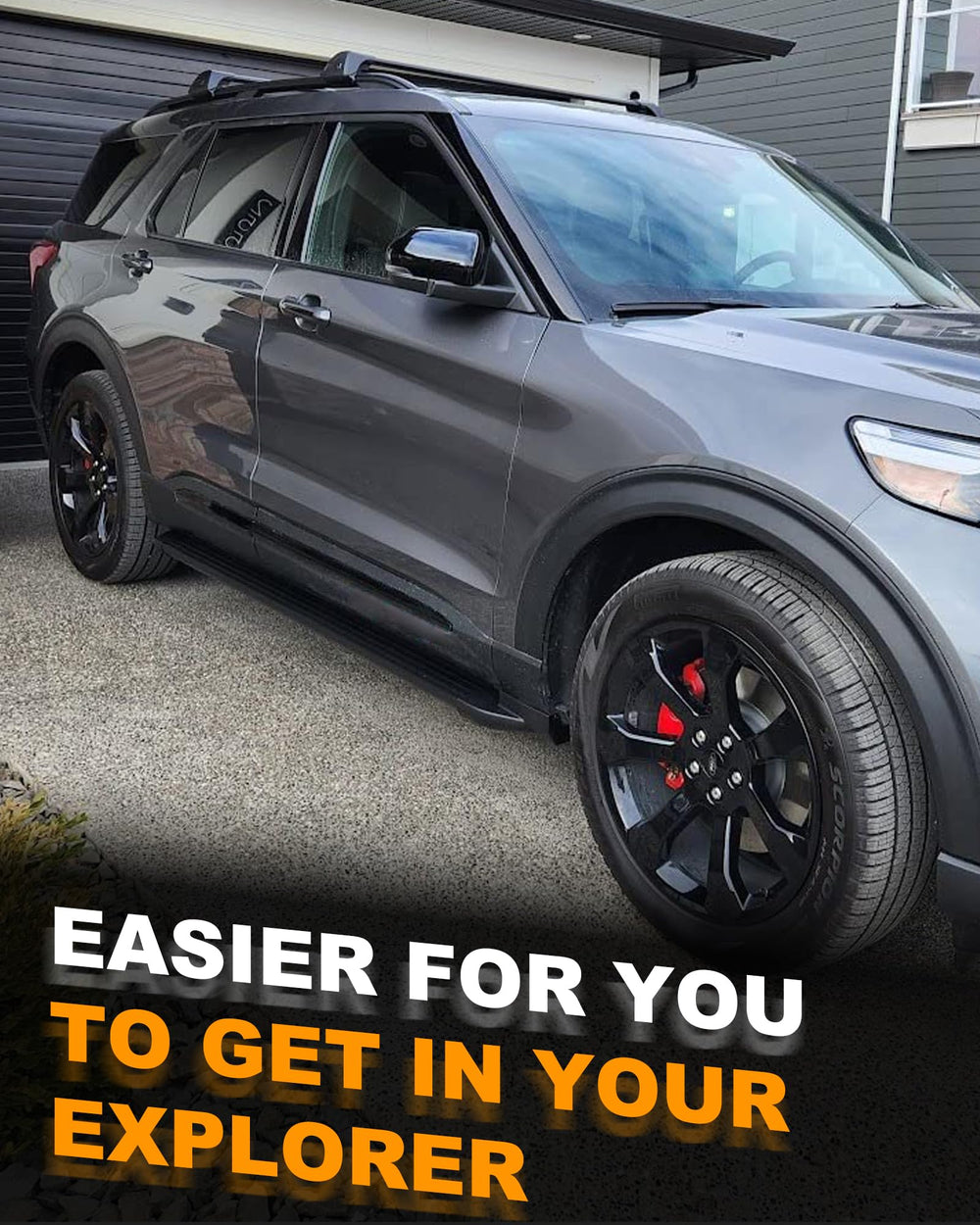 Snailfly mud flaps add extra vehicle protection.