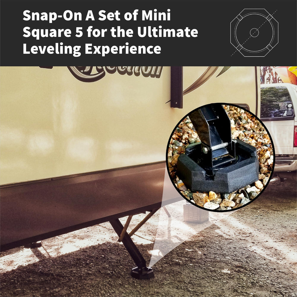 SnapPad Mini Square 5 made in USA from recycled tire crumb.