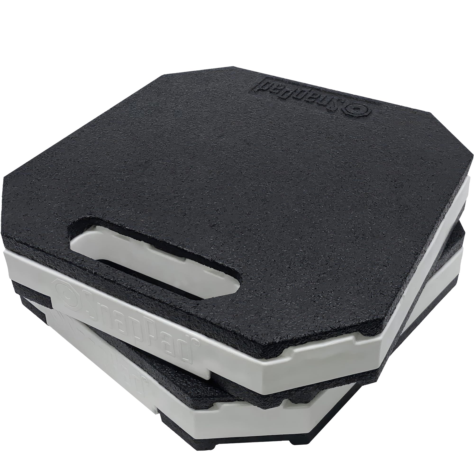 SnapPad StakPad 12x12 surface top for RV leveling with enhanced stability