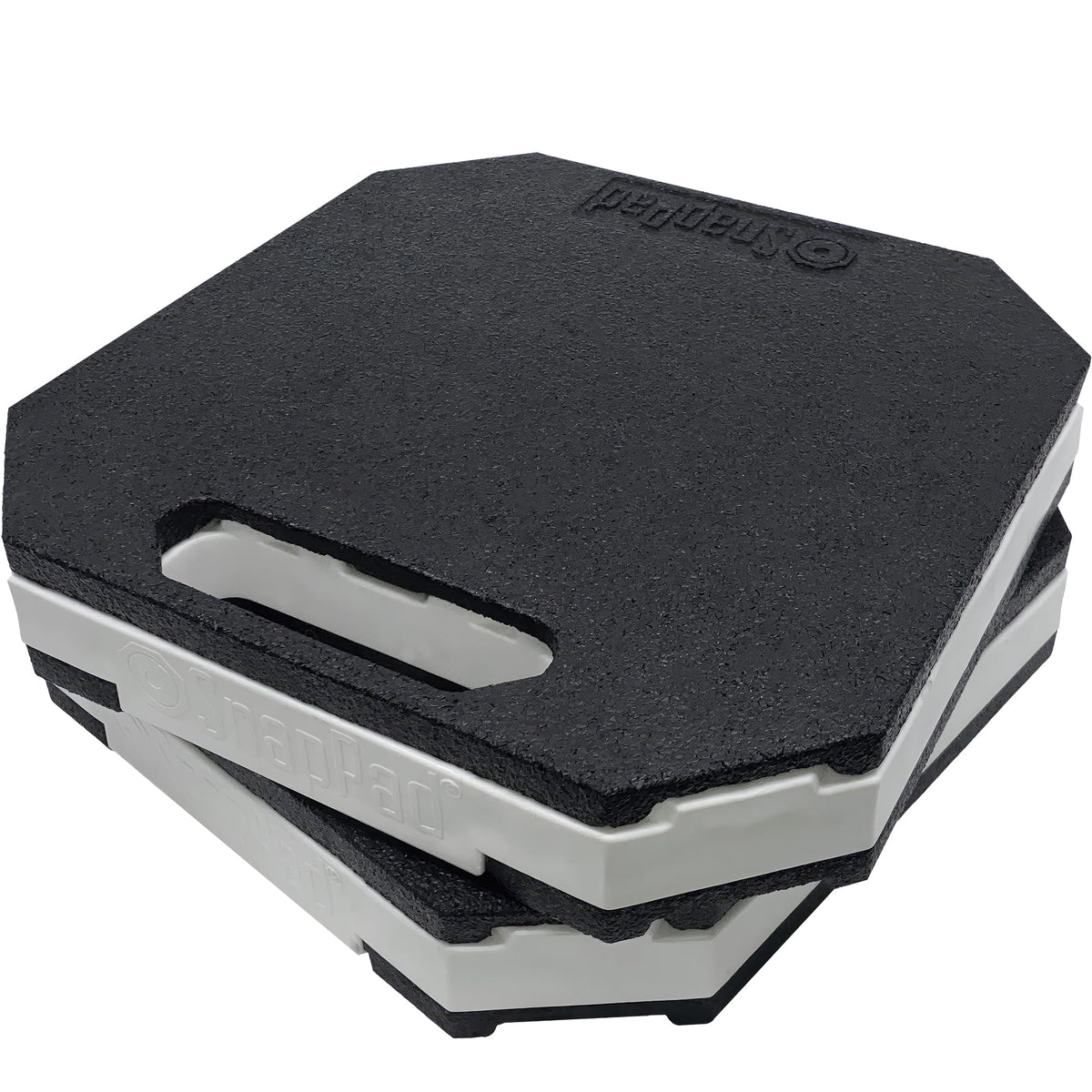 SnapPad StakPad 12x12 surface top for RV leveling with enhanced stability