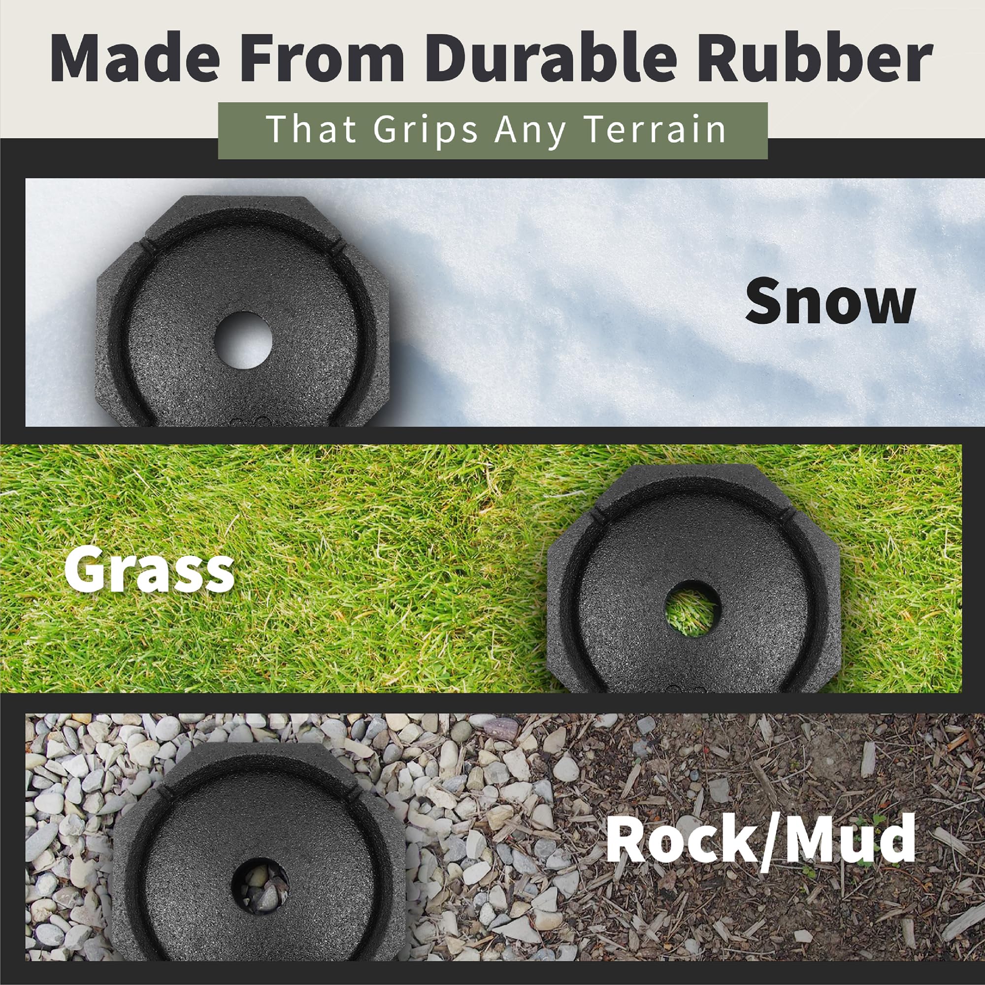 SnapPad XTRA Singles on level ground emphasize anti-slip grip and durability