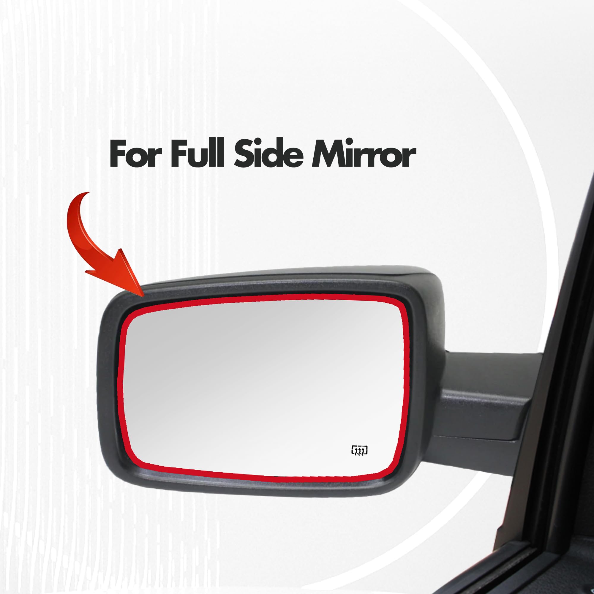 SNEMEEY ABS back plate supports BSD design and extreme-temperature durability
