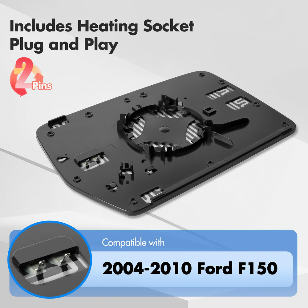 SNEMEEY backplate with rear holder provides sturdy mounting.