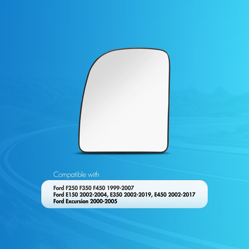 SNEMEEY heated mirror defogs and defrosts for clearer visibility in damp weather.