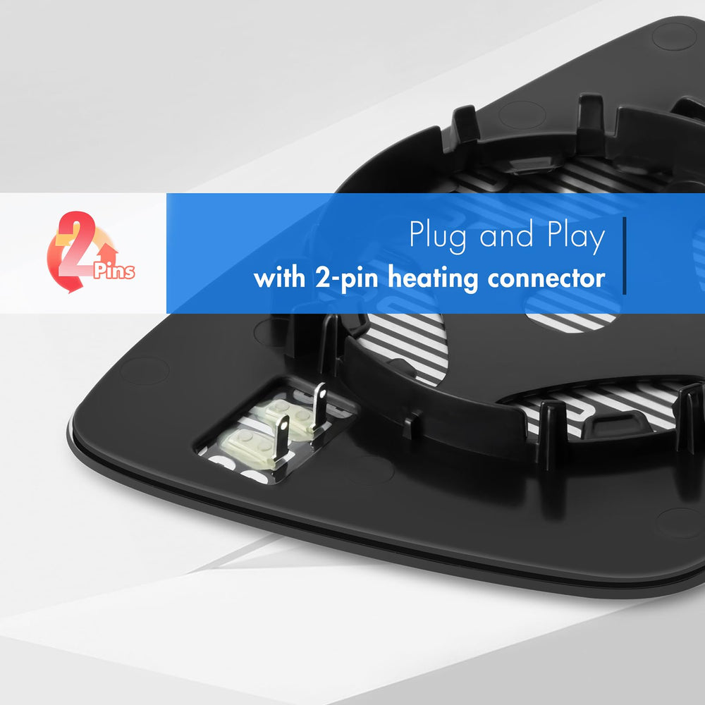 SNEMEEY heated connector enables quick defogging