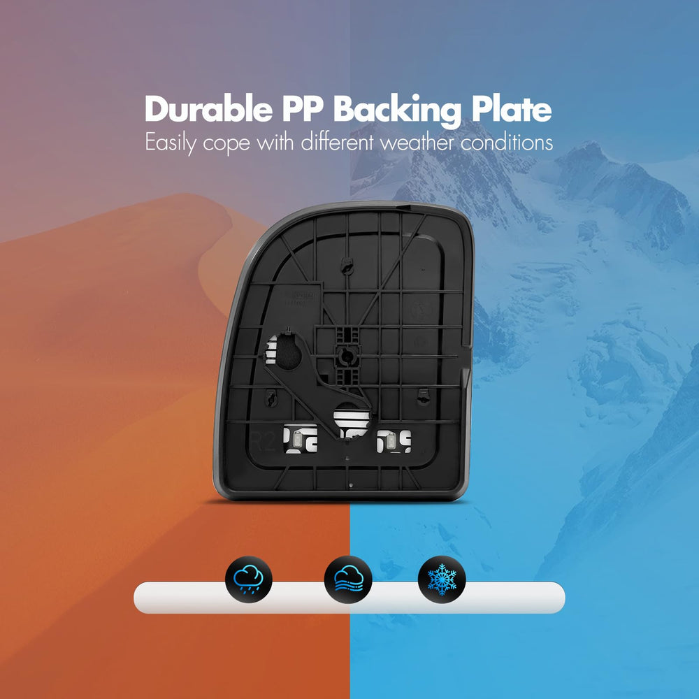 SNEMEEY heated mirror assembly supports fast defog at highway speeds
