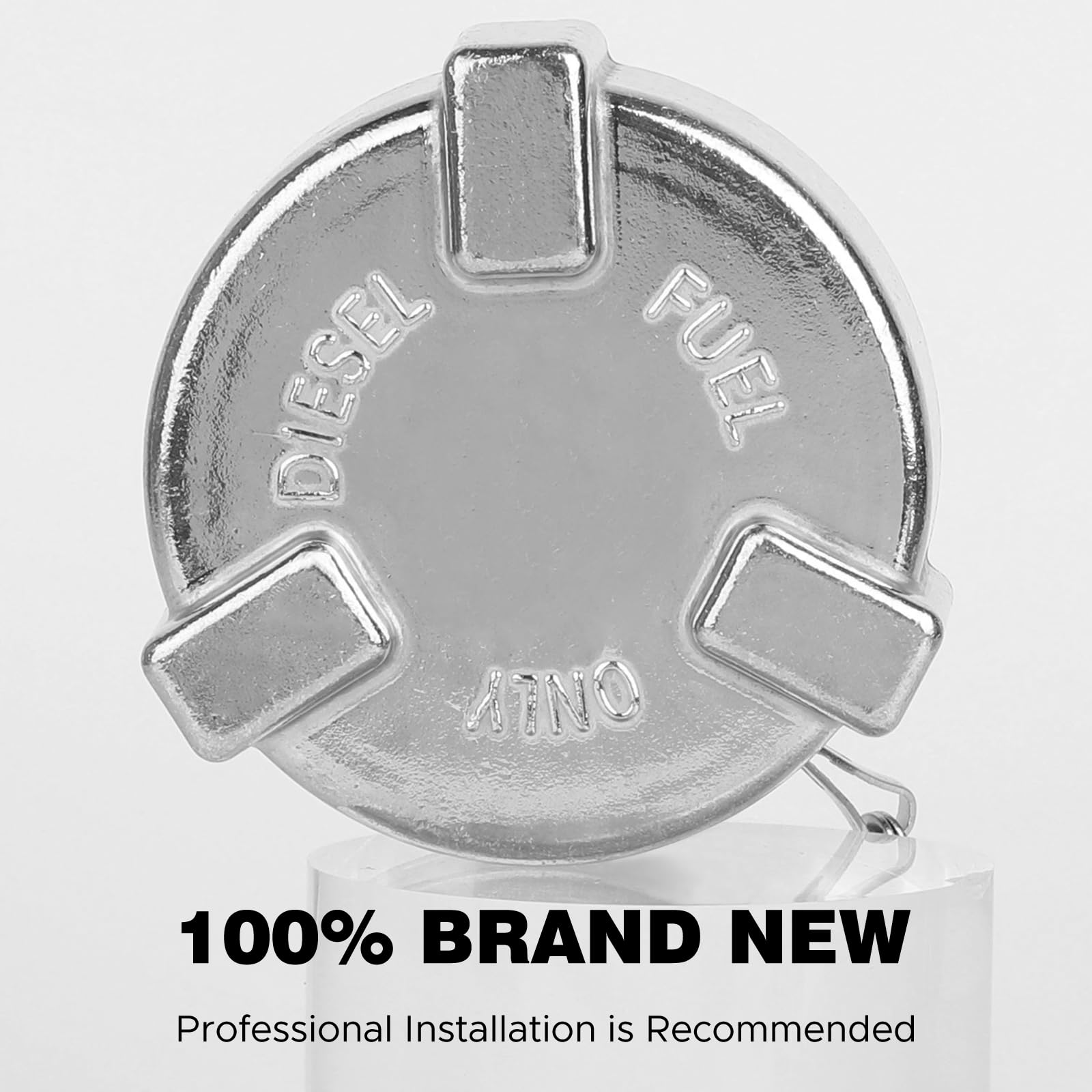 Snobli die-cast aluminum fuel cap offers durable closure for heavy-duty trucks.
