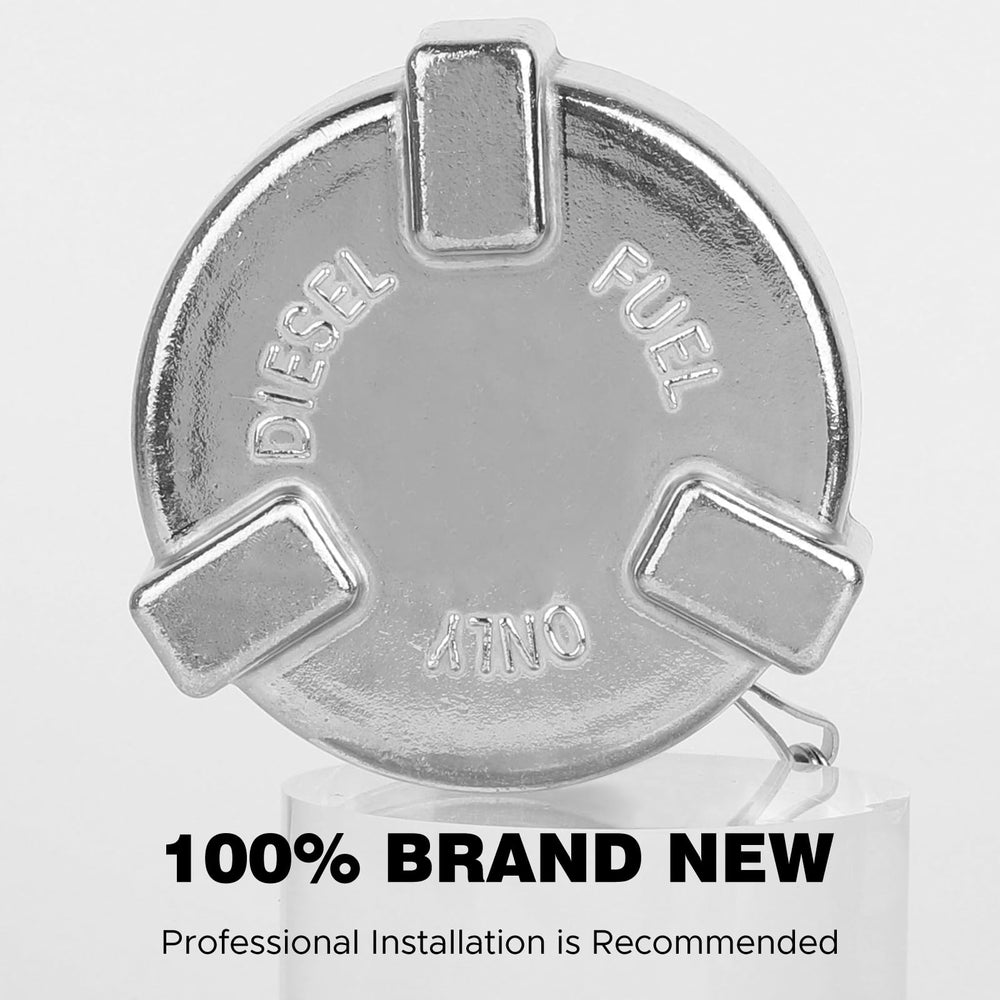 Snobli die-cast aluminum fuel cap offers durable closure for heavy-duty trucks.