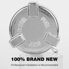 Snobli die-cast aluminum fuel cap offers durable closure for heavy-duty trucks.