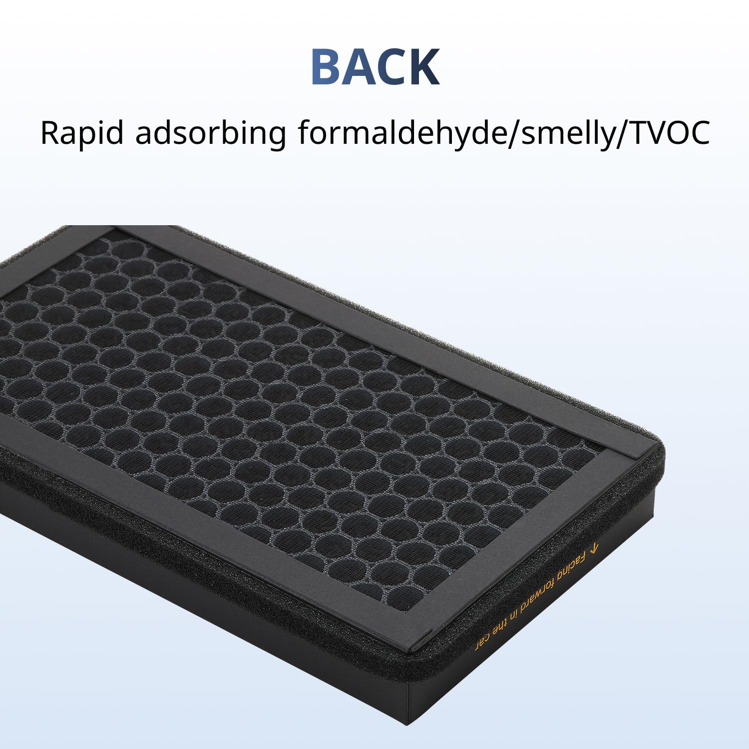 SNOWOOW durable filter frame resists deformation in humidity.