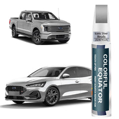 SNSIR JS/M7432A silver touch-up bottle cap for Ford color match on the go.