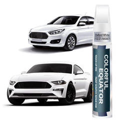 SNSIR YZ/Z1/M6887 Oxford White touch-up bottle for Ford, helps discreet repairs.