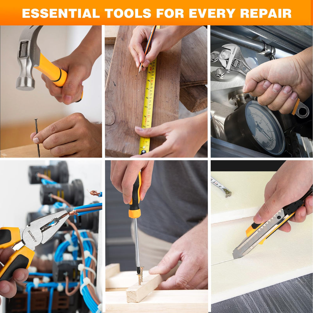 SOARFLY Upgradd lightweight drill with 1.5Ah battery for comfortable handling.