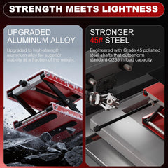 SOARSHARK double reinforcement shafts provide robust stability during maintenance tasks.