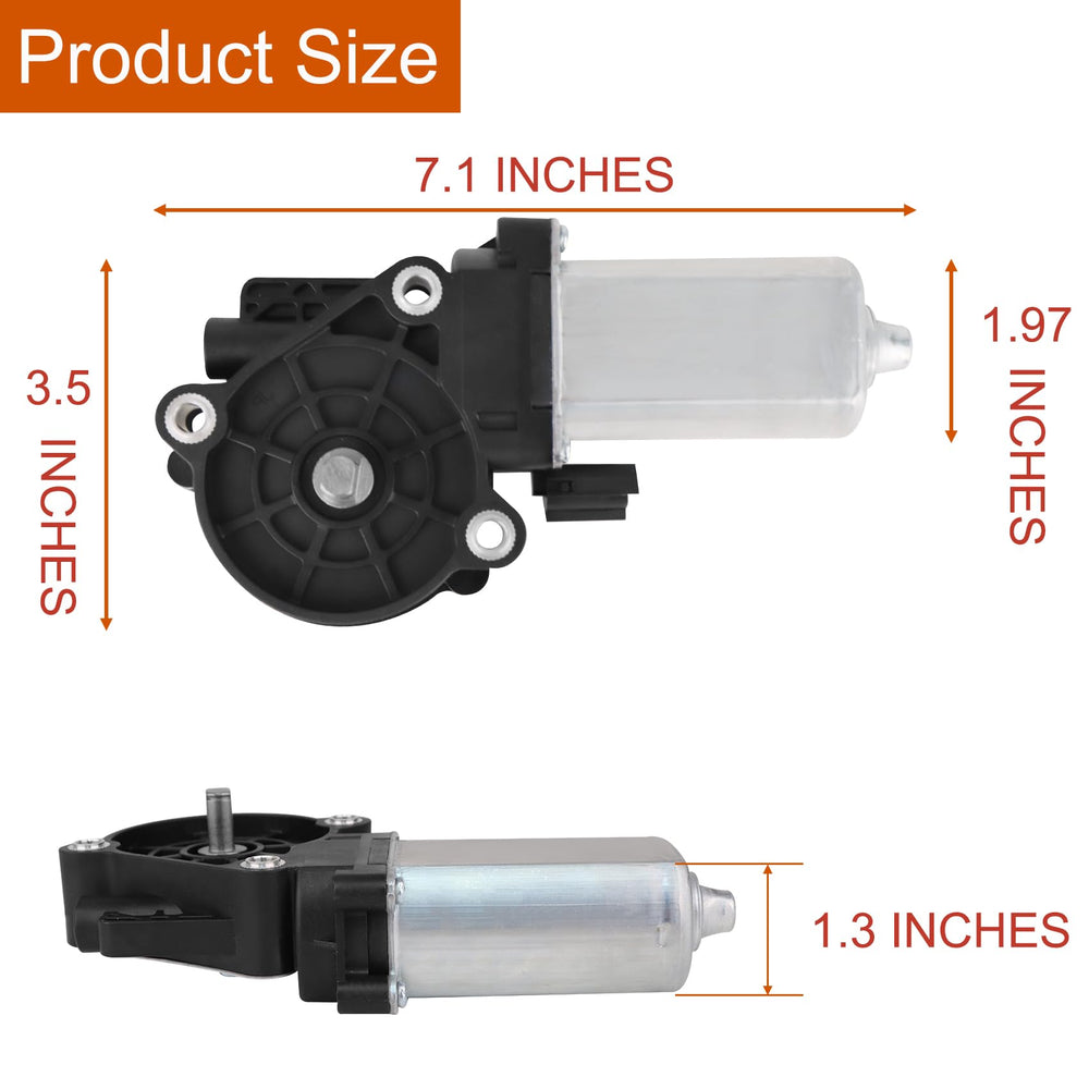 Sobalai heavy-duty steel gearbox reduces wear and improves durability.