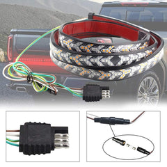 SOCAL-LED LIGHTING Red Brake Light with Strobe increases visibility when braking for safer stopping.