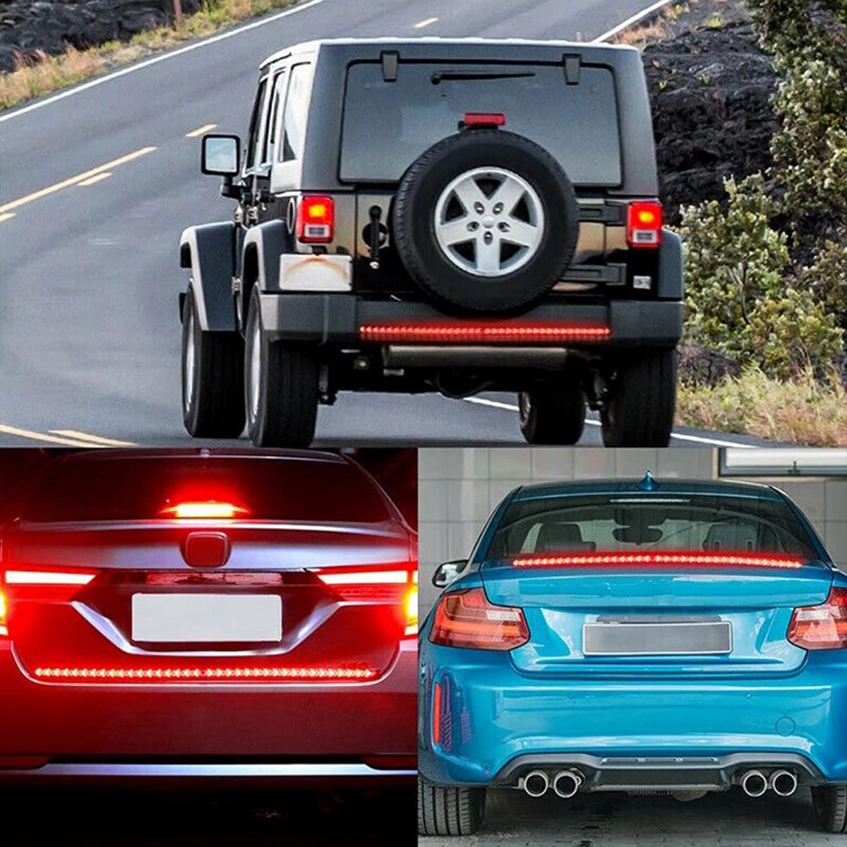 SOCAL-LED LIGHTING 60 inch tailgate bar fits trucks, SUVs, and trailers for wide compatibility.