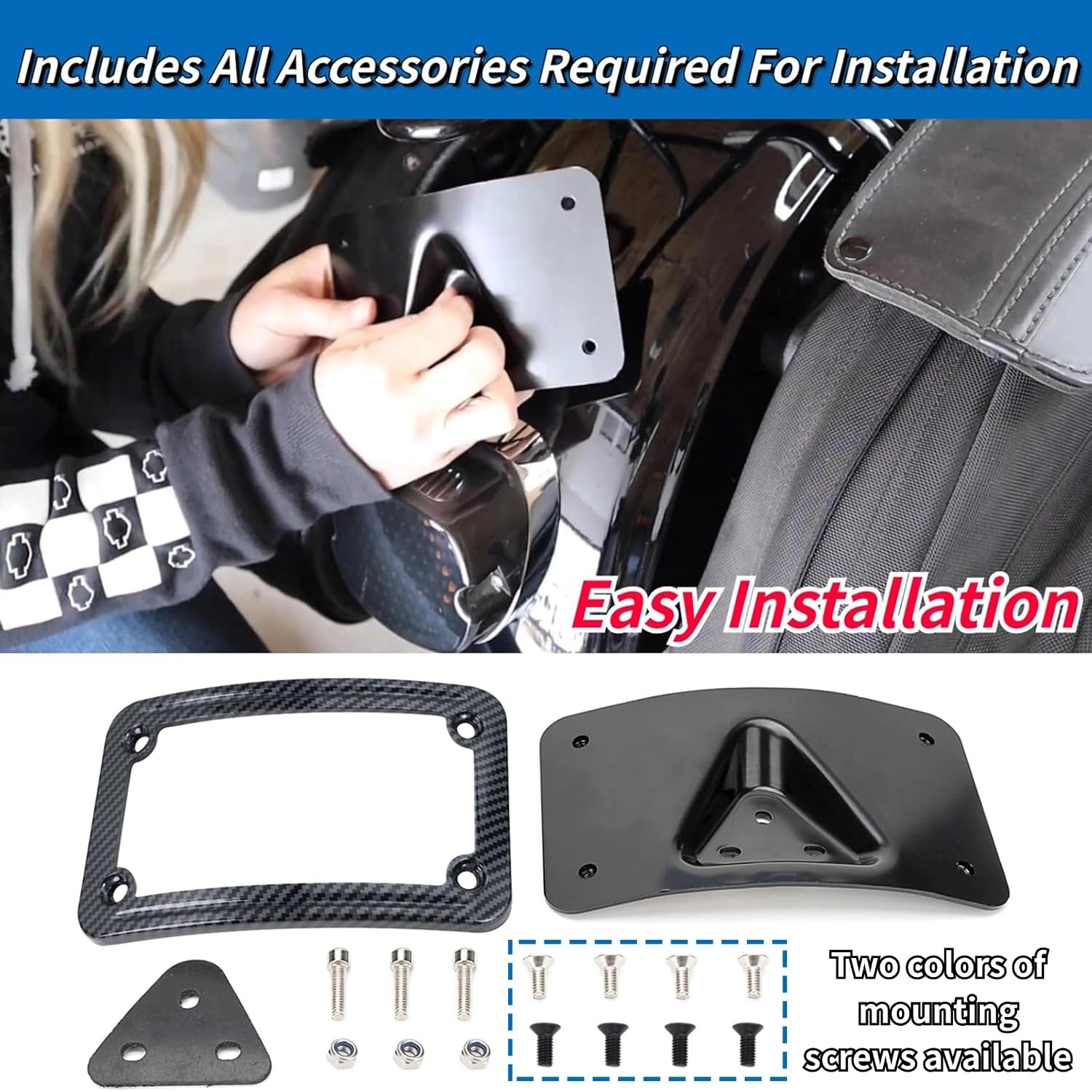 SoCiMa 3149 Harley 3-bolt compatibility across models for secure mounting.