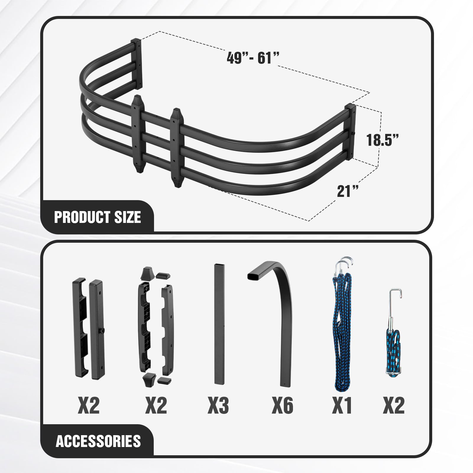 SOENBOO truck bed extender weather-ready finish for outdoor use in varying conditions