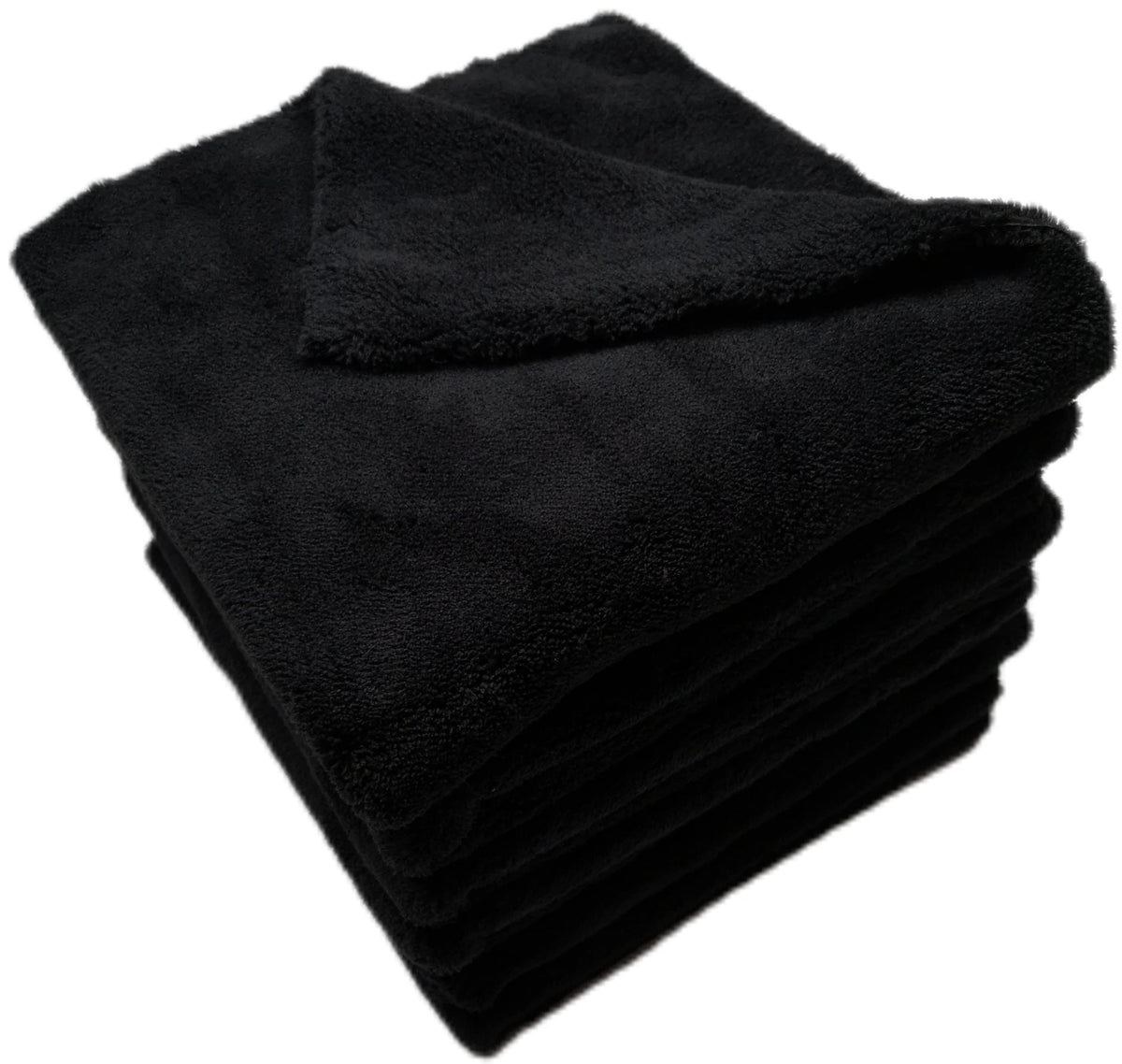 Softbatfy plush edgeless microfiber towel for car washing, safe and streak-free.