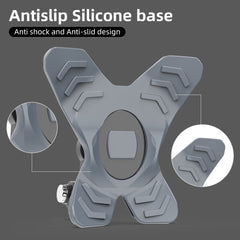 Soft silicone pads dampen movement on SOH Mingying mount