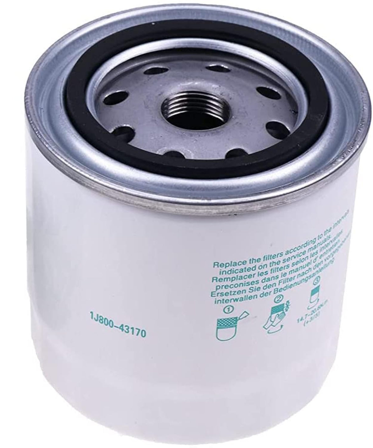 Solarhome engine fuel filter 1J800-43170 close-up for precise filtration