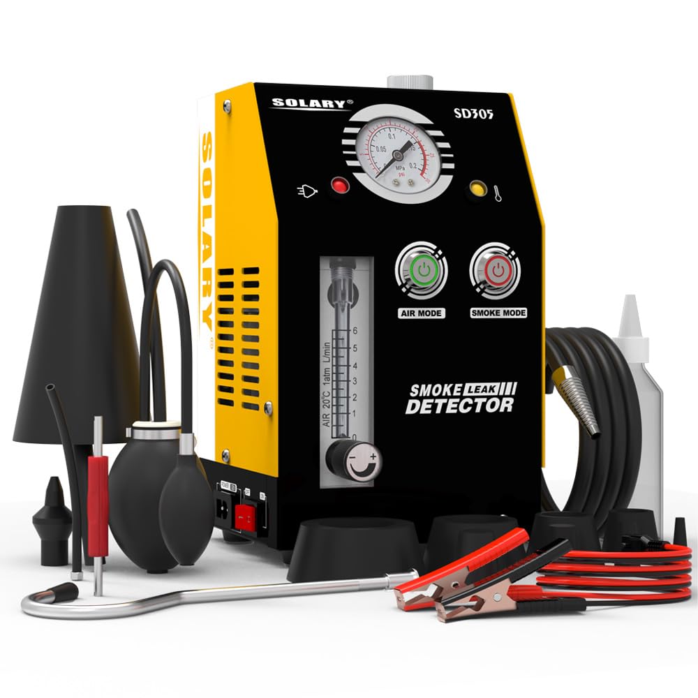 Solary Evap Smoke Machine Dual-Mode shows real-time pressure for EVAP testing.