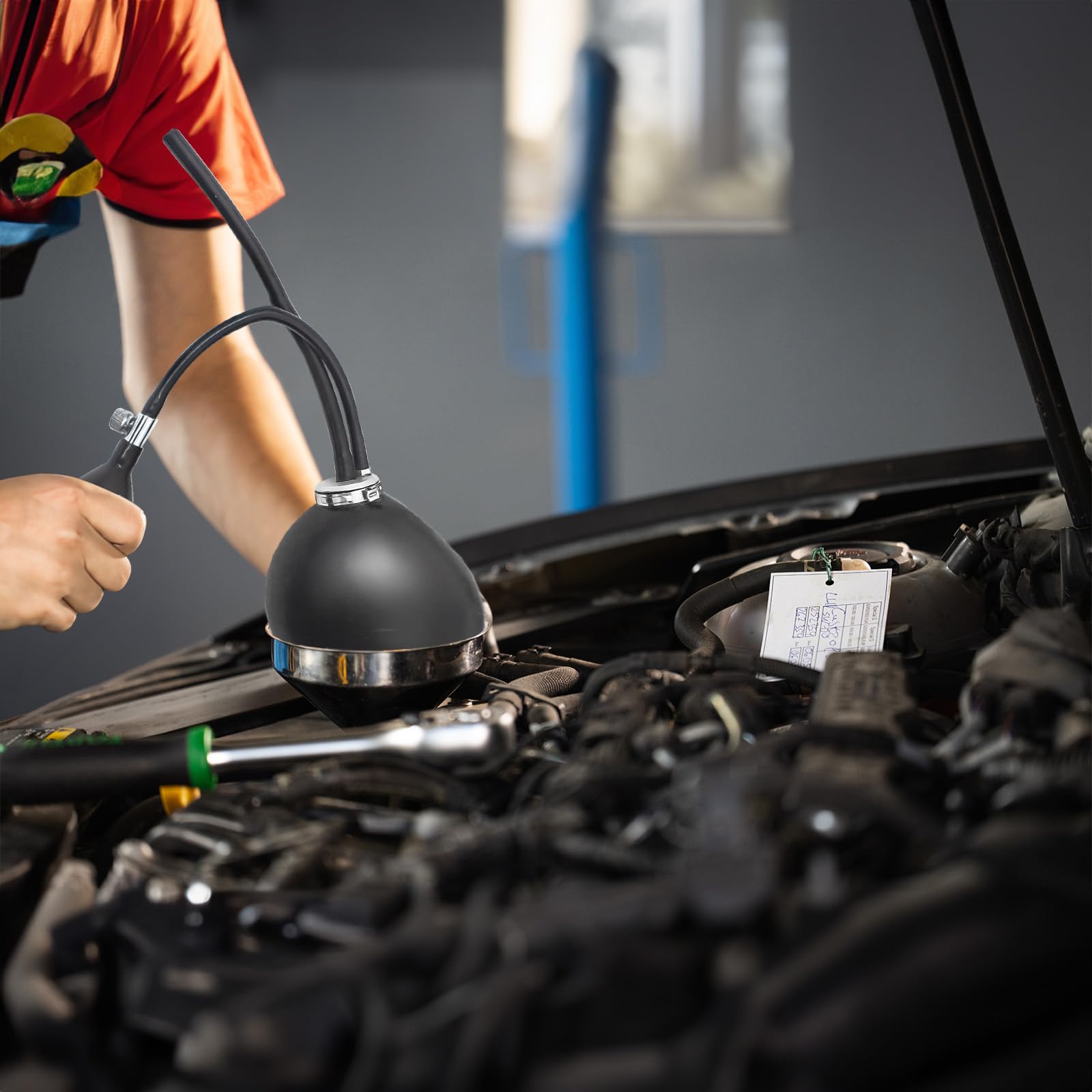 Solary adapter enables automotive smoke testing with compatible machines for diagnostics