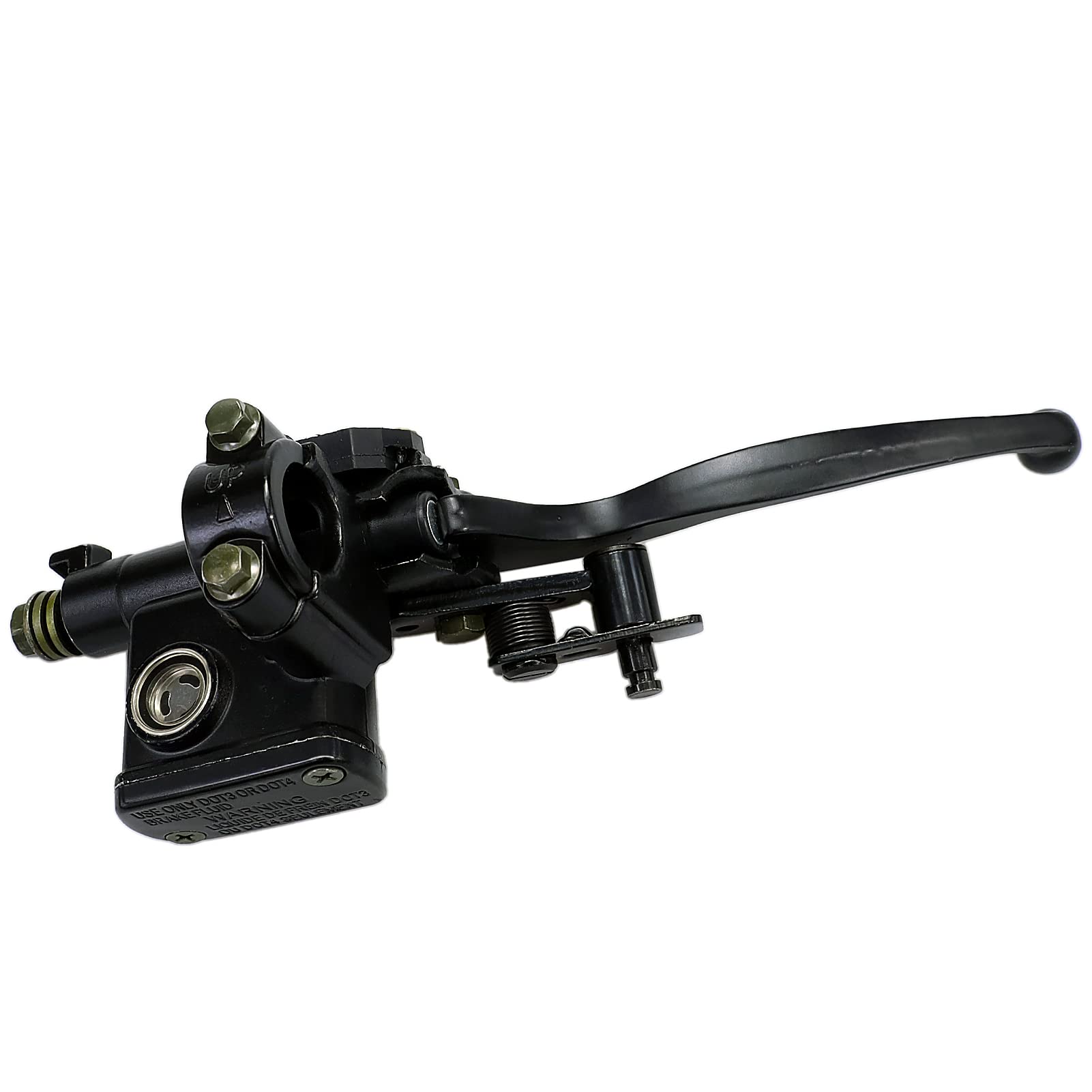 SOLLON brake master cylinder with 8mm rear-view mirror hole for easy mounting