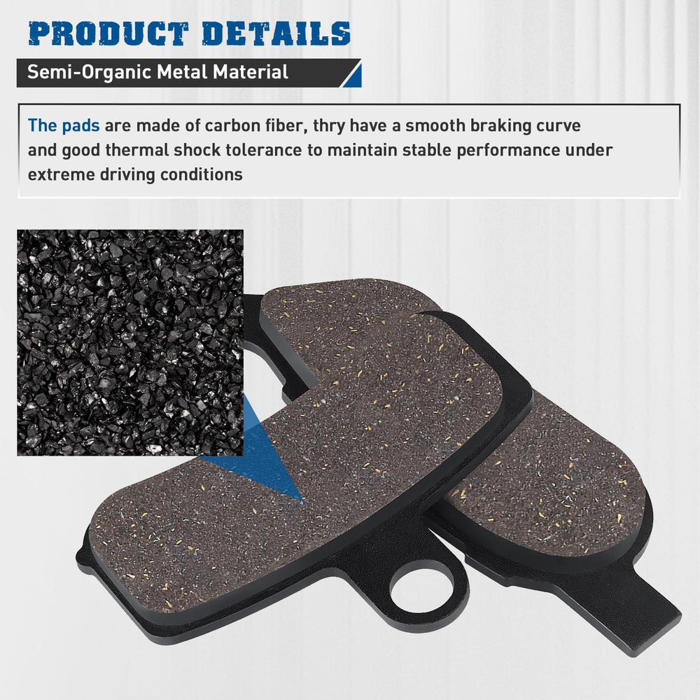 SOLLON brake pads reduce noise and extend service life in varied conditions
