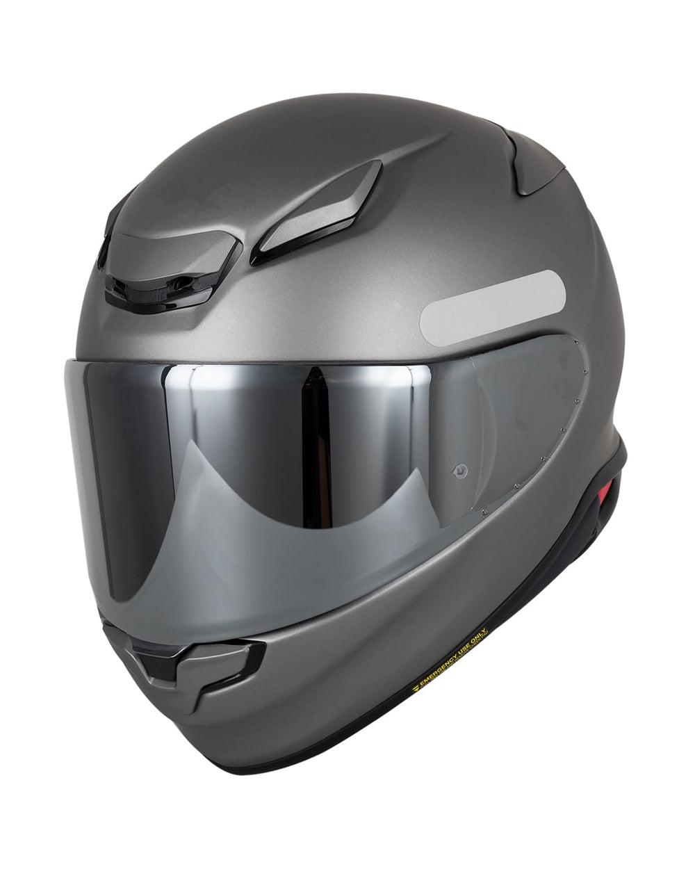 Soman X15 visor shield offers reliable protection during aggressive rides.