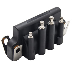 Somusen dual plug ignition coil 0583740 front view shows robust marine-grade build