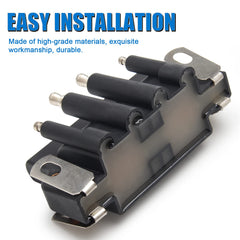 Somusen dual plug ignition coil 0583740 side view with install-ready design