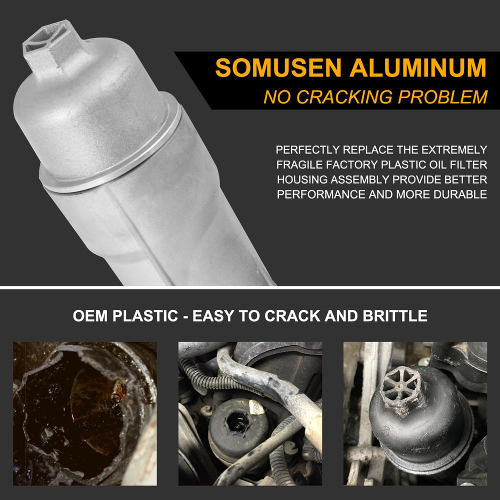 Somusen oil pressure sensor kit included for accurate readings.