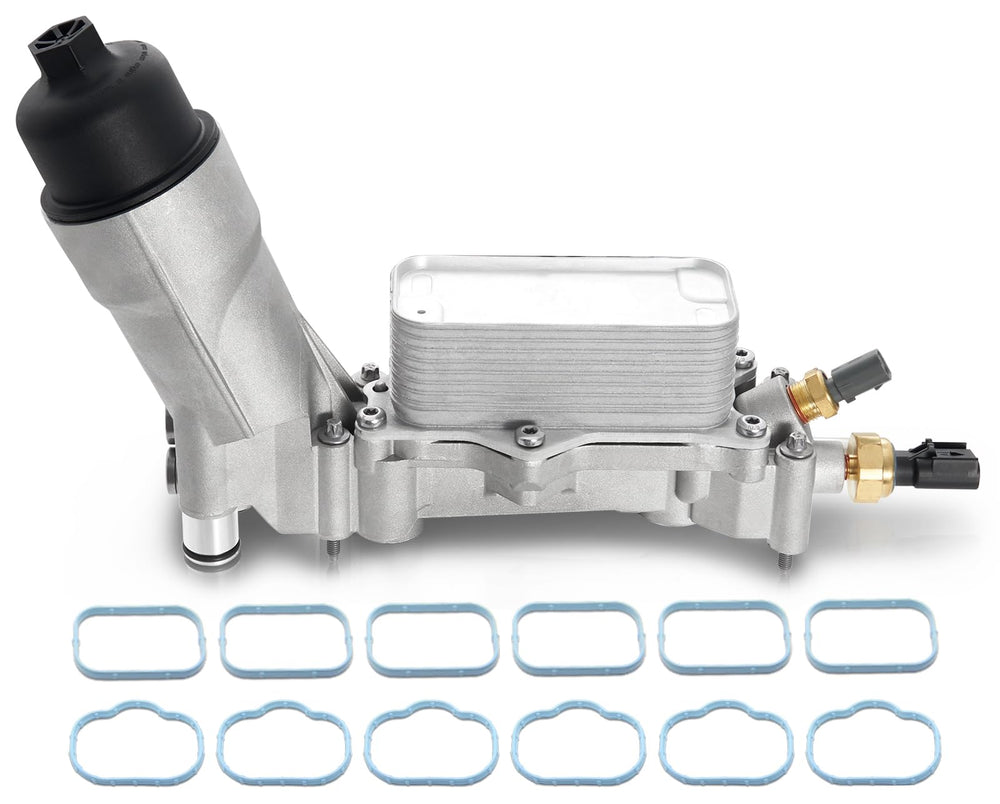 Somusen upgraded aluminum oil filter housing kit keeps oil sealed and cool for better engine protection.
