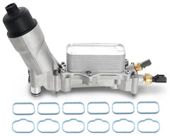 Somusen upgraded aluminum oil filter housing kit keeps oil sealed and cool for better engine protection.