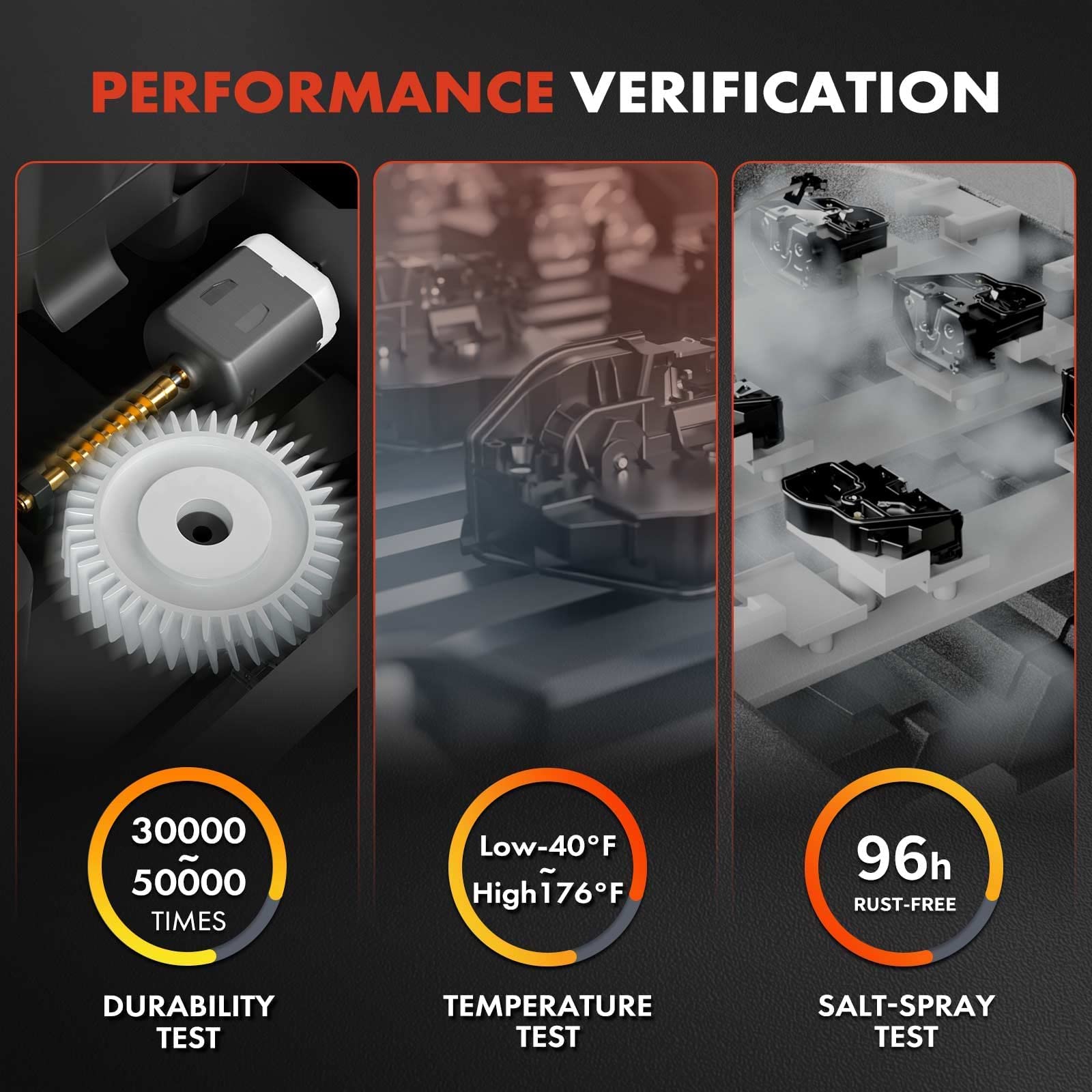 Trunk latch design that resists deformation during regular use in a Sonata.
