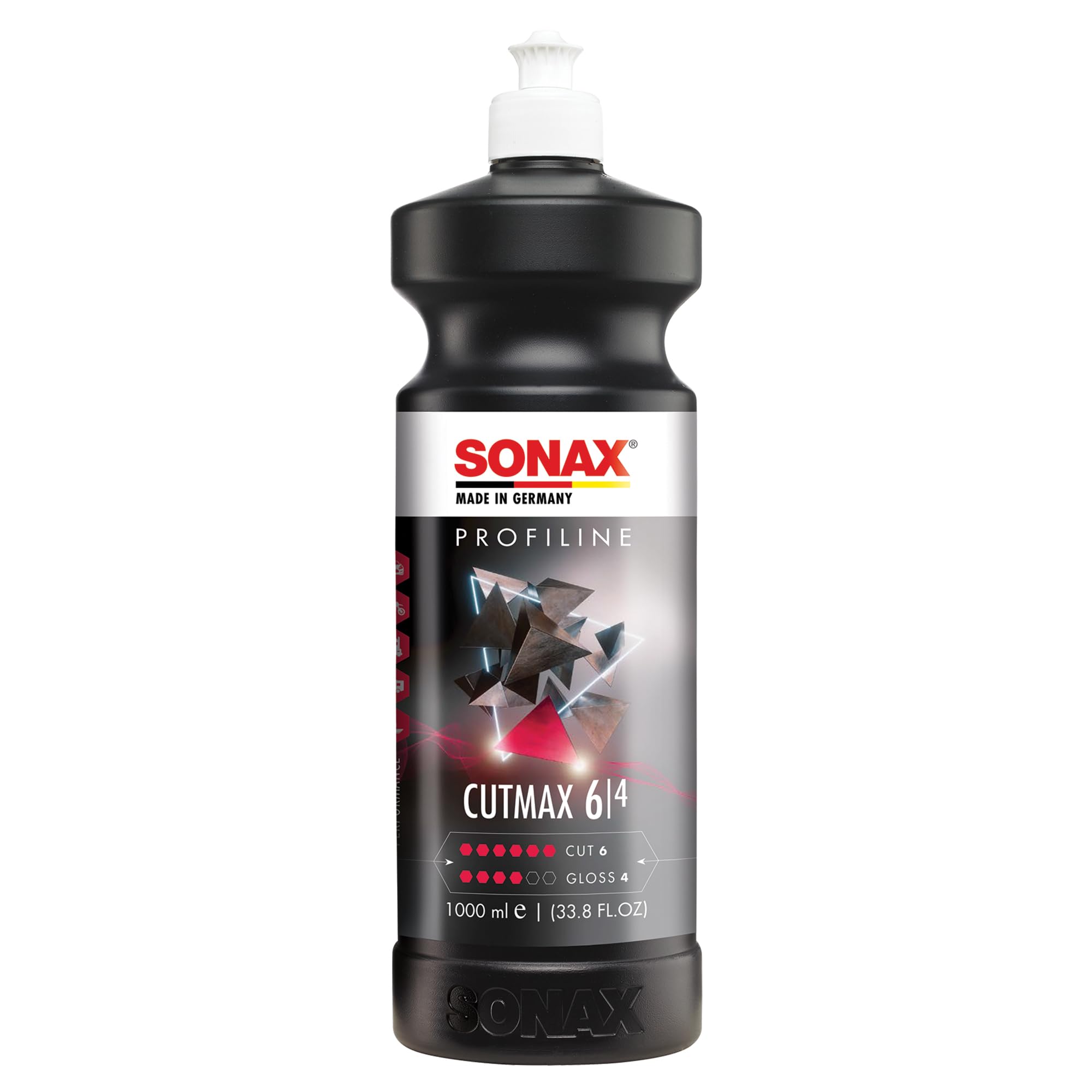 SONAX CutMax 1L bottle for professional paint correction and defect removal