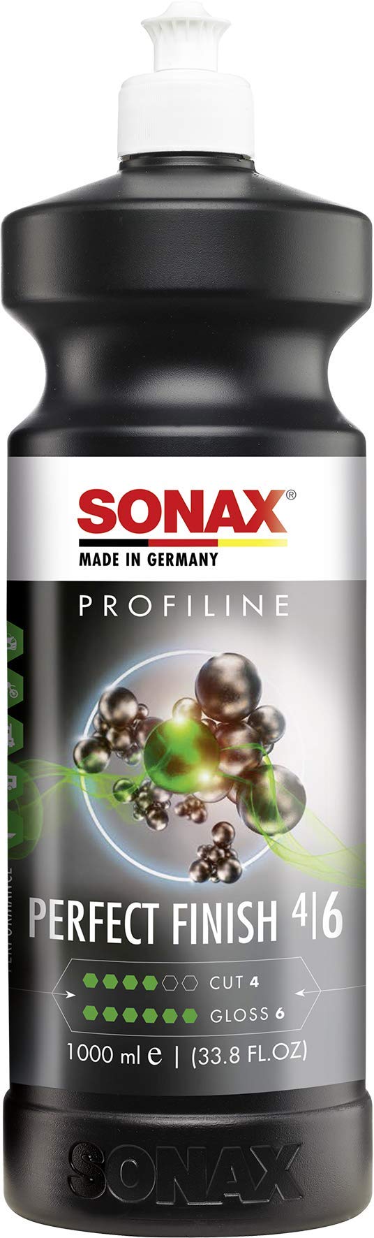 SONAX Perfect Finish 1000ml removes scratches for smoother paint.