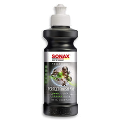 SONAX Perfect Finish 250ml bottle ready for paint correction